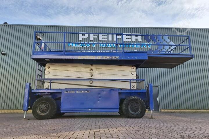 Gelenkteleskoparbeitsbühne Liftlux SL205-25D4WDS/P Diesel, 4x4 Drive, Hydraulic Deck