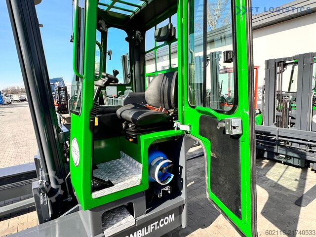 4-way forklift truck Combilift C4000 / LPG / DUPLEX / 4500MM /FREE LIFT