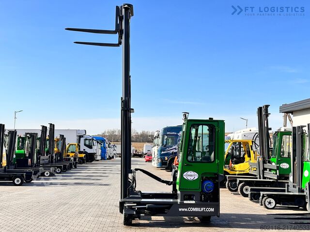 4-way forklift truck Combilift C4000 / LPG / DUPLEX / 4500MM /FREE LIFT