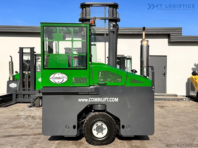 4-way forklift truck Combilift C4000 / LPG / DUPLEX / 4500MM /FREE LIFT