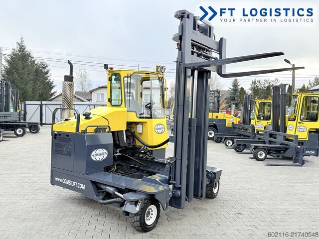 4-way forklift Combilift C4000 GAS DUPLEX 4600 FORK POSITIONER