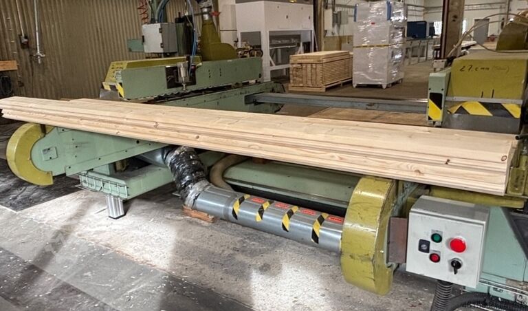 LOG CABIN MILLING MACHINE GABBIANI  NOT AUERTECH KRUSI WEINIG TMK 72