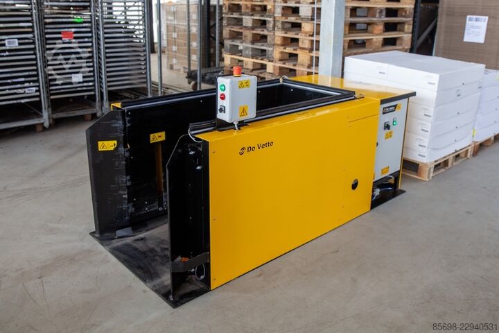 Devette destacking machine for Danish trolleys incl. compressor DEVETTE 