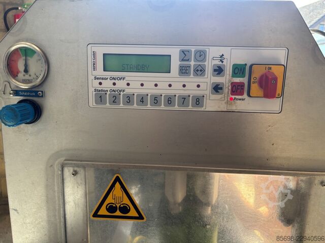 Hepro HSM-180/SAP knife peeling machine horizontally, for asparagus HEPRO HSM-180/SAP