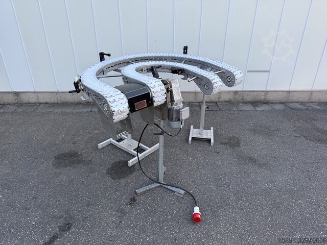 Overveld curved conveyor 180​º, 45 cm wide OVERVELD 