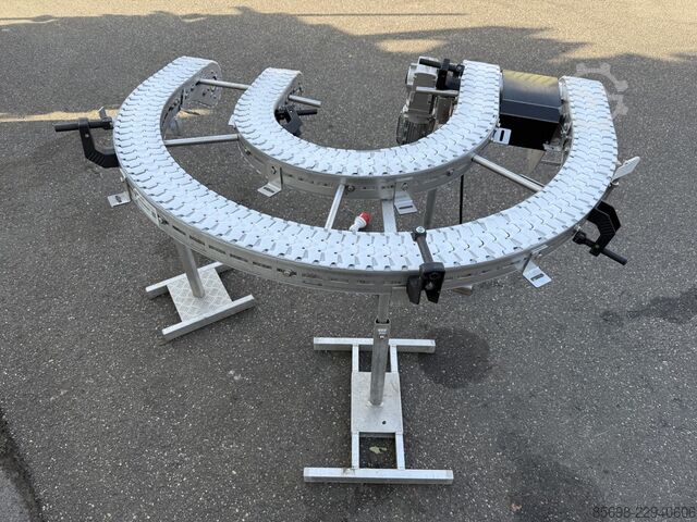 Overveld curved conveyor 180​º, 45 cm wide OVERVELD 