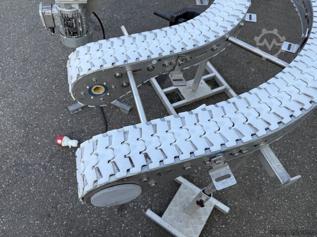 Overveld curved conveyor 180​º, 45 cm wide OVERVELD 