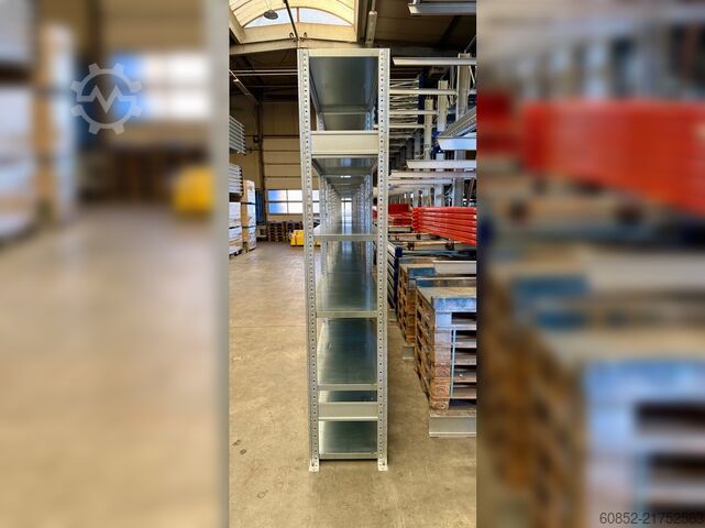 Modular shelf 39 lfm. SSI Schäfer R3000 Fachbodenregal 249cm hoch, 50cm tief, 6 Lagerebenen