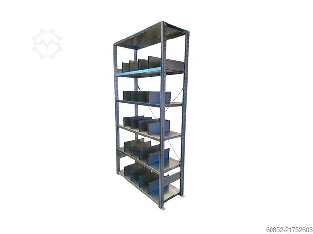 Modular shelf 1,30m SSI Schäfer R3000 Fachbodenregal inkl. 20 Fachtrenner , 250 x 50 cm