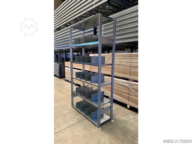 Modular shelf 1,30m SSI Schäfer R3000 Fachbodenregal inkl. 20 Fachtrenner , 250 x 50 cm