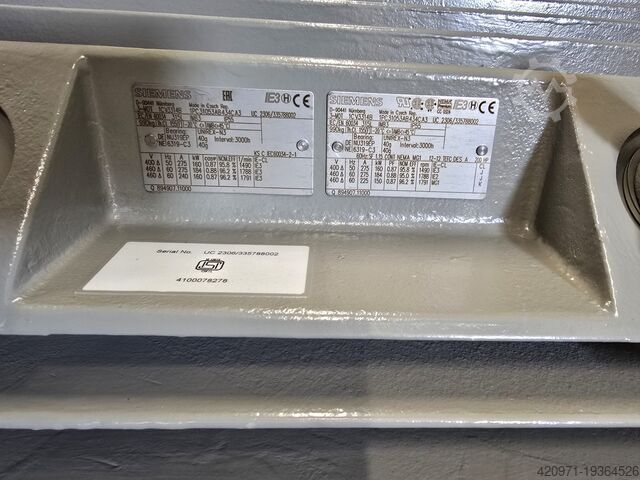 Electric motor Siemens 160 KW