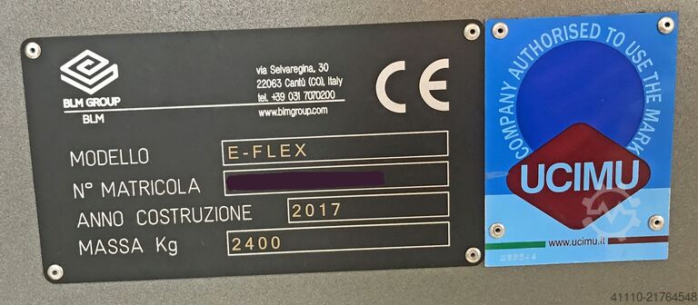 3D CNC-Wire former BLM-GROUP E-FLEX
