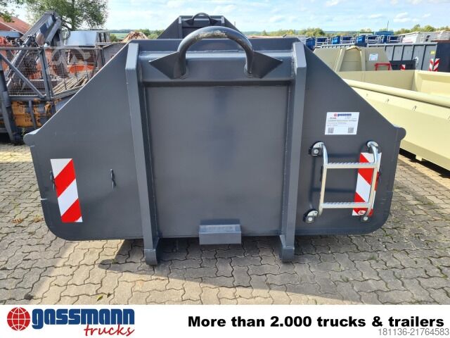 Roll-off container  Abrollcontainer mit Klappe ca. 9m³, überfahrbar,