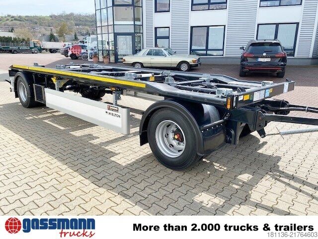 Roll off trailer Wielton PS2P70B Abrollanhänger bis 7,25 m Behälter