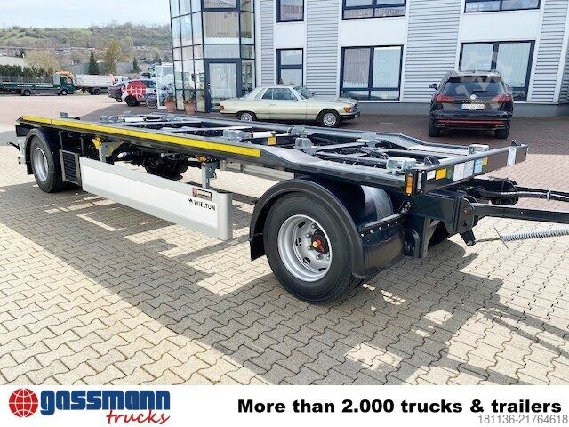 Roll off trailer Wielton PS2P70B Abrollanhänger bis 7,25 m Behälter