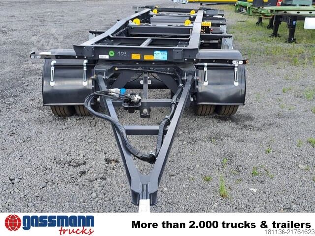 Roll off trailer Wielton PS2H M3 Schlitten-Abrollanhänger