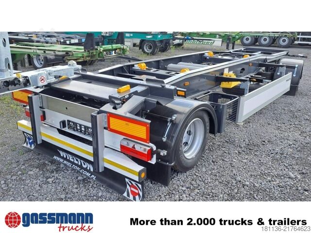 Roll off trailer Wielton PS2H M3 Schlitten-Abrollanhänger