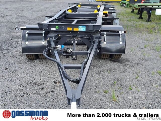 Roll off trailer Wielton PS2H M3 Schlitten-Abrollanhänger