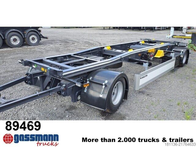 Roll off trailer Wielton PS2H M3 Schlitten-Abrollanhänger