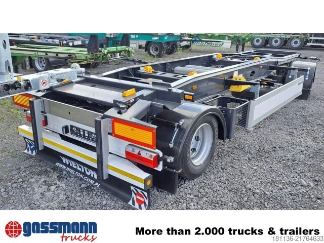 Roll off trailer Wielton PS2H M3 Schlitten-Abrollanhänger