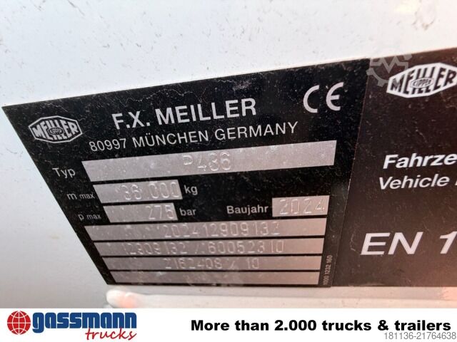Tipper truck Meiller P436 Stahlmulde ca. 20m³