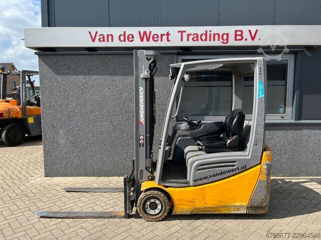 Jungheinrich EFG216K Heftruck Jungheinrich EFG216K Duplo 330 Freelift/Sideshift/4e functie Elektrisc JUNGHEINRICH EFG216K Heftruck Jungheinrich EFG216K Duplo 330 Fr