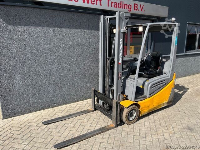 Jungheinrich EFG216K Heftruck Jungheinrich EFG216K Duplo 330 Freelift/Sideshift/4e functie Elektrisc JUNGHEINRICH EFG216K Heftruck Jungheinrich EFG216K Duplo 330 Fr
