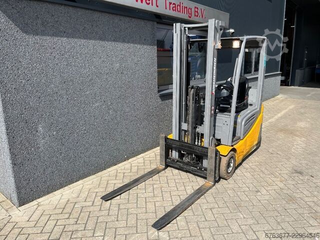 Jungheinrich EFG216K Heftruck Jungheinrich EFG216K Duplo 330 Freelift/Sideshift/4e functie Elektrisc JUNGHEINRICH EFG216K Heftruck Jungheinrich EFG216K Duplo 330 Fr