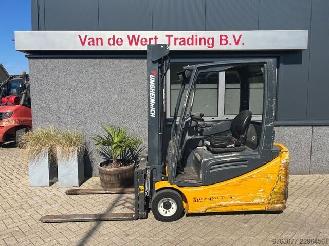 Jungheinrich EFG216K Heftruck Jungheinrich EFG216K Duplo 360 Freelift/Sideshift/vorkversteller Elekt JUNGHEINRICH EFG216K Heftruck Jungheinrich EFG216K Duplo 360 Fr