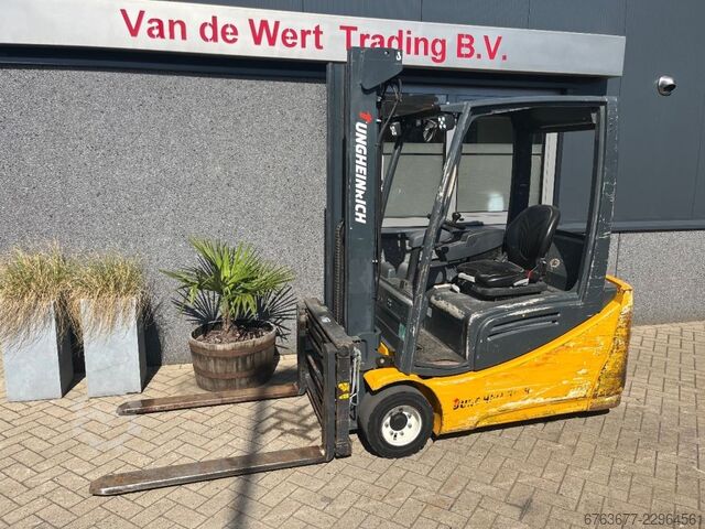 Jungheinrich EFG216K Heftruck Jungheinrich EFG216K Duplo 360 Freelift/Sideshift/vorkversteller Elekt JUNGHEINRICH EFG216K Heftruck Jungheinrich EFG216K Duplo 360 Fr