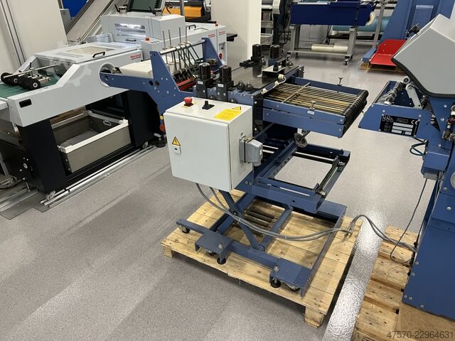 Folding machine Herzog Heymann KL112-6 Pharmaceutical Folding Machine + Press and Stacking