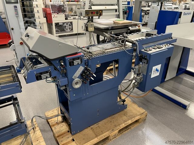 Folding machine Herzog Heymann KL112-6 Pharmaceutical Folding Machine + Press and Stacking
