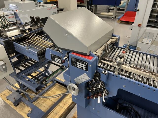 Folding machine Herzog Heymann KL112-6 Pharmaceutical Folding Machine + Press and Stacking