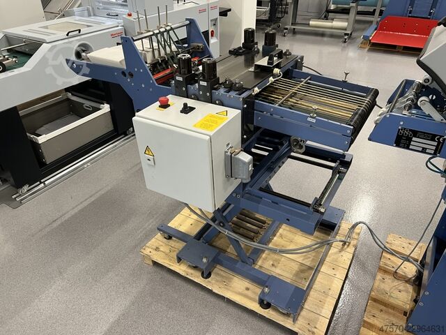 Folding machine Herzog Heymann KL112-6 Pharmaceutical Folding Machine + Press and Stacking