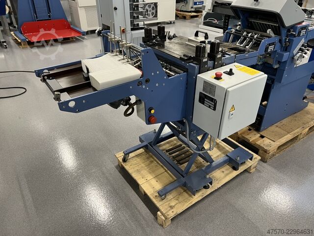 Folding machine Herzog Heymann KL112-6 Pharmaceutical Folding Machine + Press and Stacking