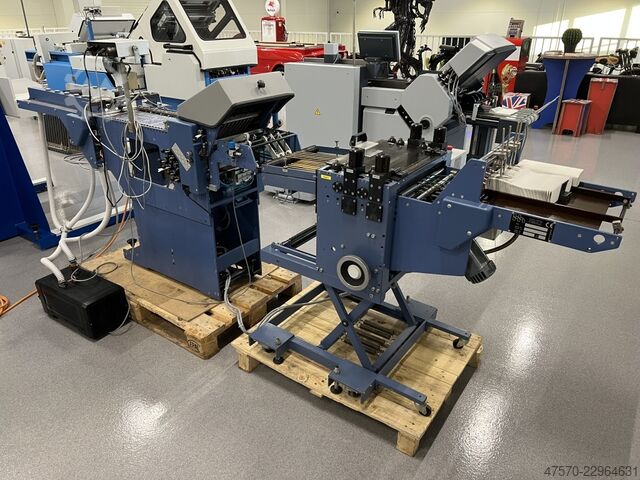 Folding machine Herzog Heymann KL112-6 Pharmaceutical Folding Machine + Press and Stacking