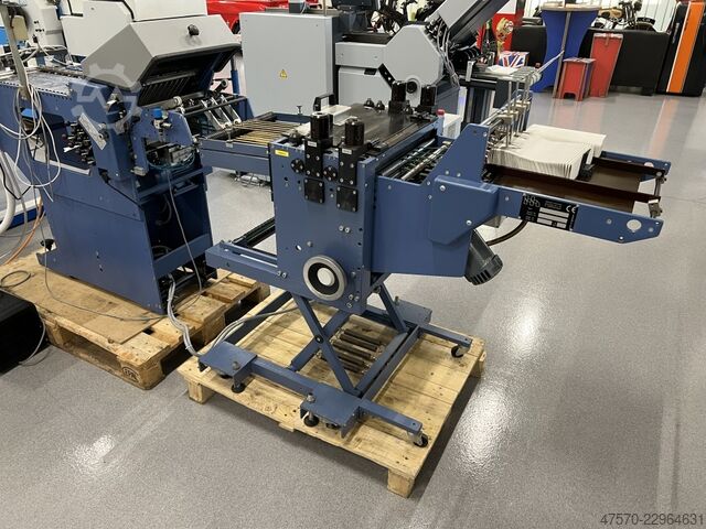 Folding machine Herzog Heymann KL112-6 Pharmaceutical Folding Machine + Press and Stacking