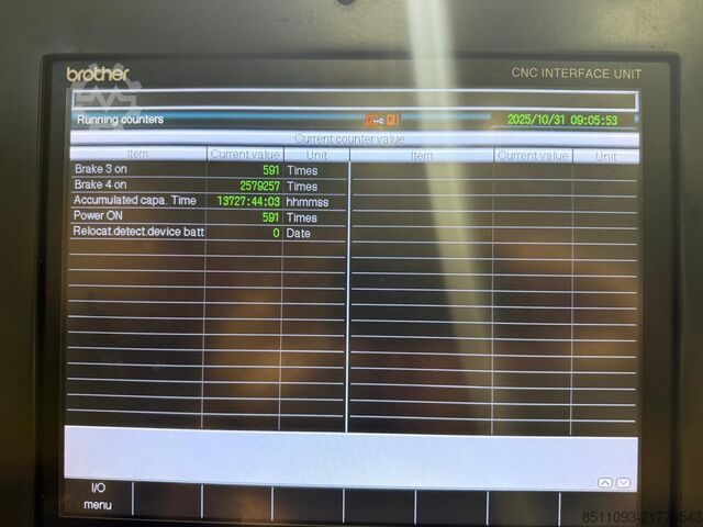 Vertical machining center Brother M140X2