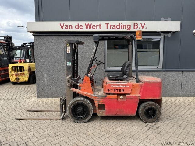 Hyster H2.50XL triplex 425 freelift ISUZU DIESEL forklift truck HYSTER H2.50XL triplo425 freelift ISUZU DIESEL heftruck