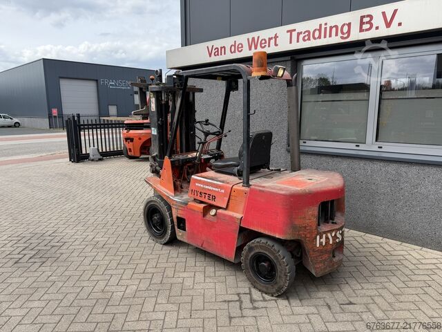 Hyster H2.50XL triplex 425 freelift ISUZU DIESEL forklift truck HYSTER H2.50XL triplo425 freelift ISUZU DIESEL heftruck