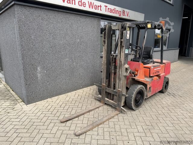 Hyster H2.50XL triplex 425 freelift ISUZU DIESEL forklift truck HYSTER H2.50XL triplo425 freelift ISUZU DIESEL heftruck