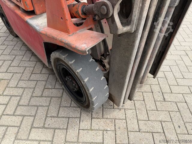 Hyster H2.50XL triplex 425 freelift ISUZU DIESEL forklift truck HYSTER H2.50XL triplo425 freelift ISUZU DIESEL heftruck