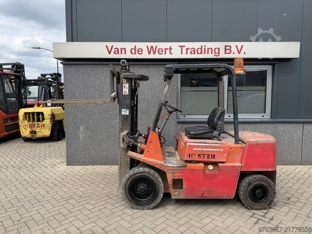 Hyster H2.50XL triplex 425 freelift ISUZU DIESEL forklift truck HYSTER H2.50XL triplo425 freelift ISUZU DIESEL heftruck