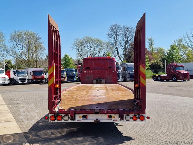 Car carrier van Scania G410 8x2*6 - Machine transporter - Loading ramp...