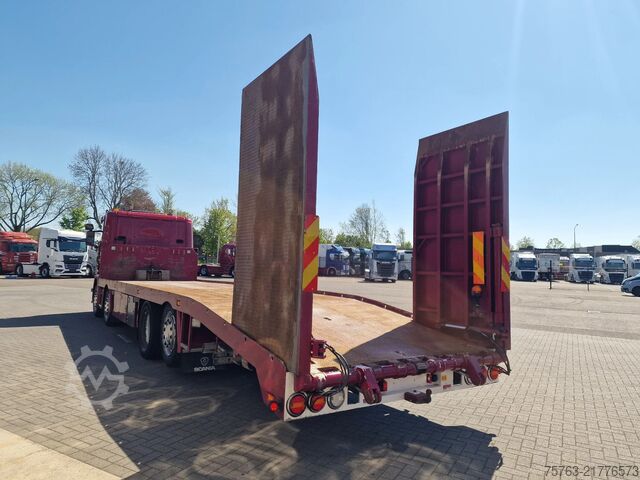 Car carrier van Scania G410 8x2*6 - Machine transporter - Loading ramp...