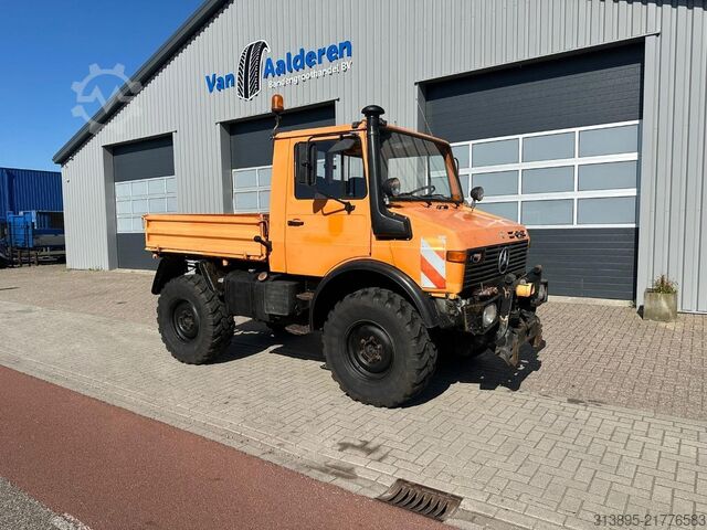 Tipper Mercedes-Benz Unimog U1200 T 4x4 Agrar ( OM 366 / 92 Kw ) 427/10