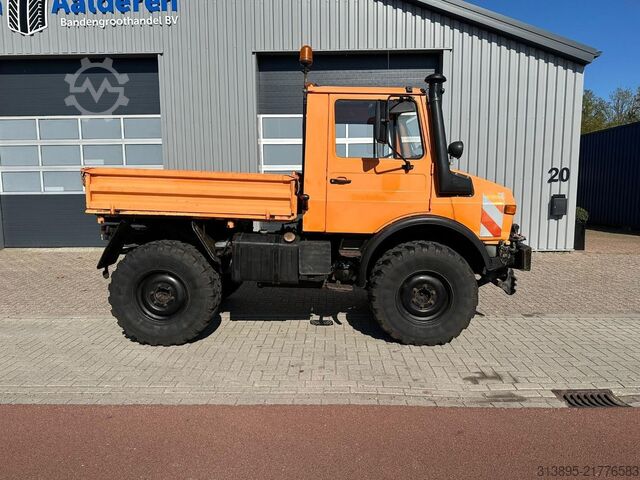 Tipper Mercedes-Benz Unimog U1200 T 4x4 Agrar ( OM 366 / 92 Kw ) 427/10