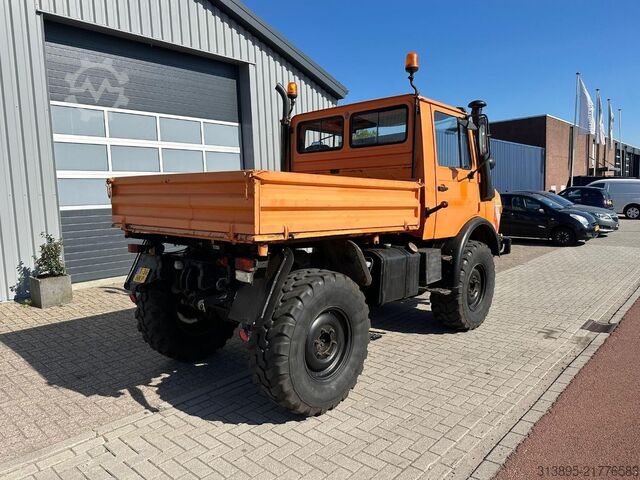 Tipper Mercedes-Benz Unimog U1200 T 4x4 Agrar ( OM 366 / 92 Kw ) 427/10
