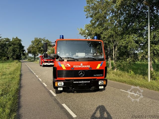 MERCEDES 817 Fire truck / Fire engine / Bomberos 26,000 km Ziegler pump 1994 MERCEDES-BENZ 817