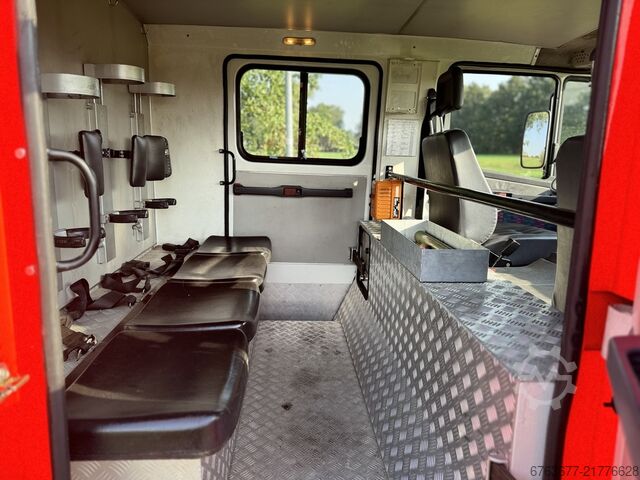 MERCEDES 817 Fire truck / Fire engine / Bomberos 26,000 km Ziegler pump 1994 MERCEDES-BENZ 817